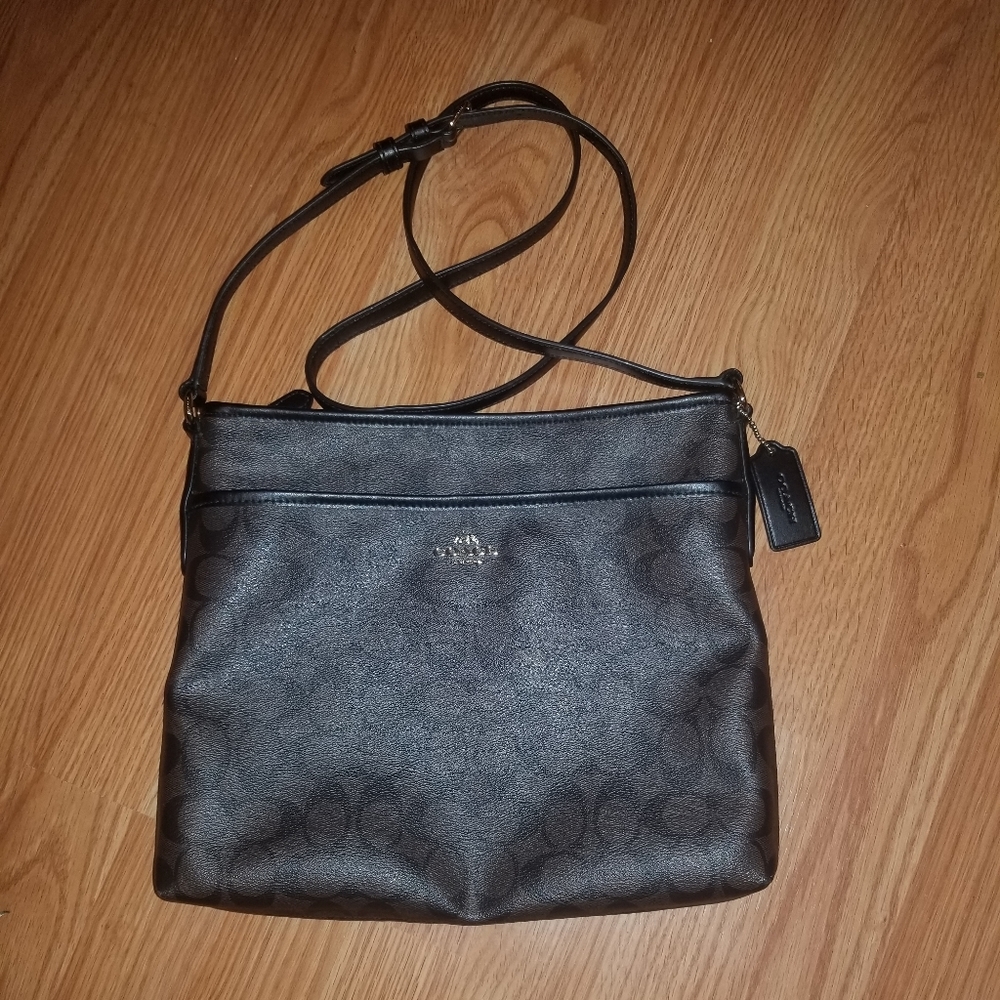 Coach Monogram Print  Sling Bag
